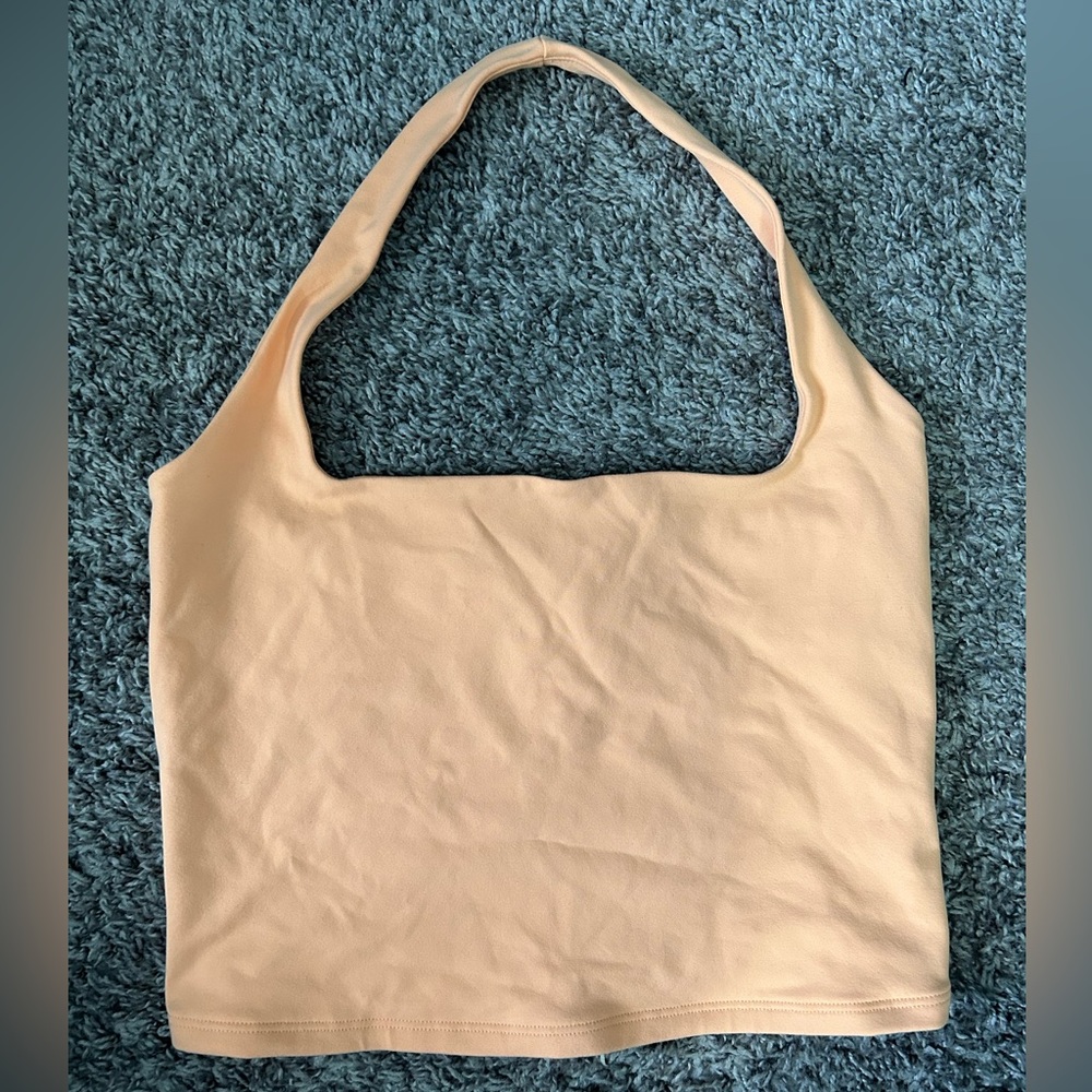 Orange Halter Top